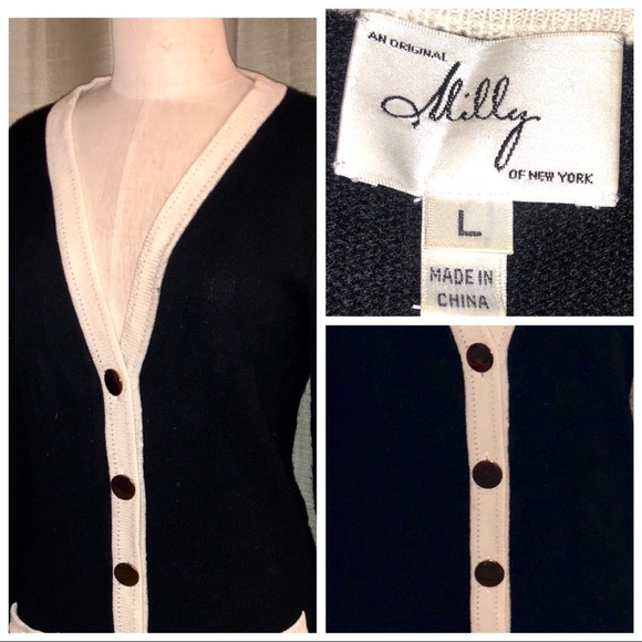 Milly Cashmere Cardigan - Picture 3 of 6
